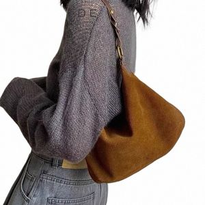 Leftside coréen Fi femmes petit sac à bandoulière dame sacs à main et sacs à main 2023 hiver rétro PU cuir bandoulière Hobo sac r902 #