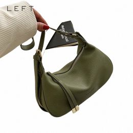 Sacs à bandoulière gauche pour femmes en cuir femme nouveau 2023 printemps tendance Fi sac de selle sacs à main et sacs à main verts G3YH #