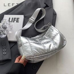 Sivler Sivler pequeño bolso de hombro de nyl acolchado para mujeres 2023 Nuevos bolsos de moda diseñador Bolsa de cuerpo cruzado acolchado r9gy#