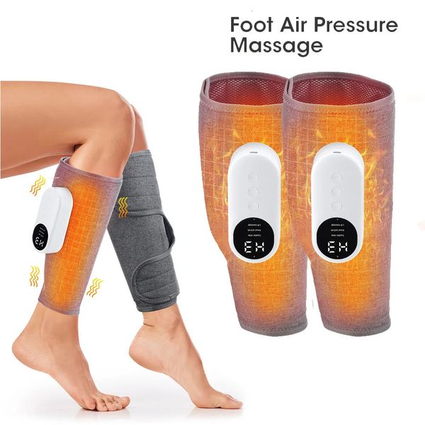 Masseur de jambes 360 ° pression d'air appareil de présothérapie pour mollet appareil de Massage domestique compresser détendre les Muscles 240305