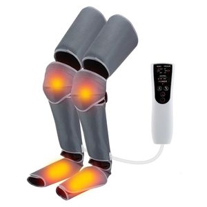 Masseur de jambes Circulation sanguine Pressothérapie Drainage lymphatique Massage des mollets Compression d'air 360 ° Enveloppement complet Vibration Soulagement de la douleur 240314