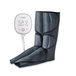 Masseur de jambes pour la circulation Masseur de pieds et de mollets Compression d'air Jambe et cuisse Wraps Bottes de massage Machine