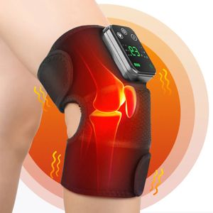 Massaggiatori per gambe Cuscinetto riscaldante per massaggio vibrante 3 in 1 per macchina per fisioterapia spalla ginocchio gomito per ginocchiera per sollievo dal dolore da artrite 231017
