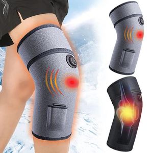 Masseurs de jambes thérapie de chauffage électrique genouillère masseur articulaire chaud soulagement de la douleur enveloppement physiothérapie arthrite du coude G6C7 231121
