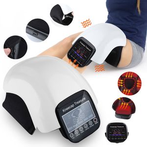 Masseurs de jambes Chauffage infrarouge électrique Massage du genou Pression d'air Vibration Instrument de physiothérapie Réadaptation Soulagement de la douleur 230904