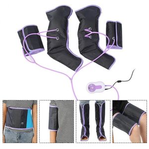 Appareils de massage des jambes Thérapie professionnelle à domicile Machine de massage par compression d'air Spa des pieds Supprimer les rhumatismes Éliminer l'œdème Pneumatique Veau Masseur de cuisse 230802