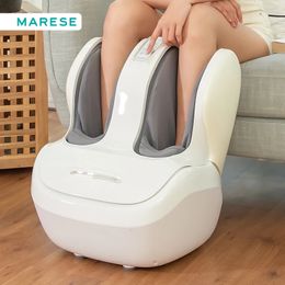 Masajeadores de piernas MARESE Máquina eléctrica para masaje de pies y pantorrillas Vibración Shiatsu Compresión de aire Rodillo de calor Amasamiento Masajeador de belleza para piernas K16 231031