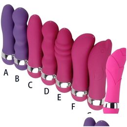 Masajeadores de piernas Masrs Adt Products 6 Pequeño King Kong Vibrador Mini Av Mas Stick Electrodomésticos para mujer Entrega de gotas Salud Masaje de belleza Dh5C6