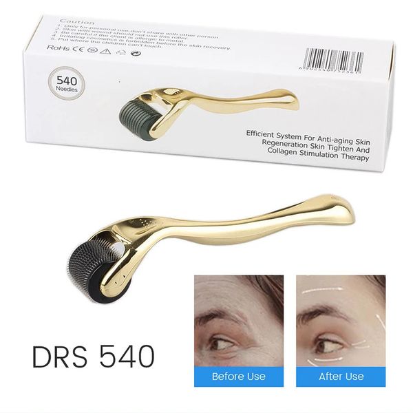 Masajeadores de piernas Microneedle Roller Massage DRS 540 Derma Needle Instrument Face Massager Agujas Herramienta de cuidado de la piel para 231121