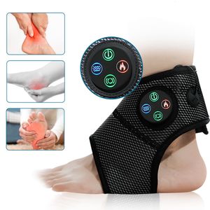 Leg Massagers Smart Ankle Brace Relaxatiebehandeling Ankle Massager Voet Compressie Air Massager Multifunctionele elektrische trillingsmassager 230419