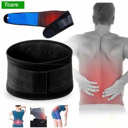 Masseurs de jambes Tcare réglable Tourmaline auto-chauffant thérapie magnétique taille ceinture de soutien lombaire dos orthèse double bande soins de santé 231117