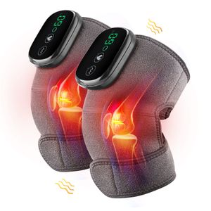 Leg Massagers thermische knie massager elektrische been gewricht Vibratie Massagetherapie elleboog Brace artritis Pijn Fysiotherapie Knie Ondersteuning 230211