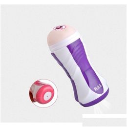 Masseurs de jambes Jouets pour hommes Masturbateur Sile Vagin Érotique ADT Chatte Serrée Anal Mâle Masturbatings Vibrateur Drop Livraison Santé Beauté Dhdwo