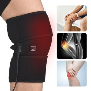 Leg Shaper 1pcs genou coussin chauffant arthrite soutien orthèse réglages de chaleur réglables thérapie pour jambes articulations soulagement de la douleur USB 230626