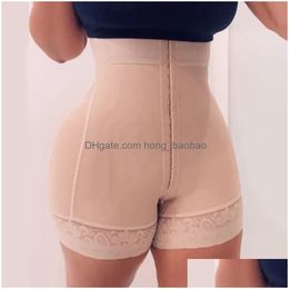 Beenshaper Dubbele compressie Strapless Gitaara Korte Faja Big Ass Heuplifting Dames Body Sha-broek 220921 Drop Delivery Gezondheid Beau Dhcn6