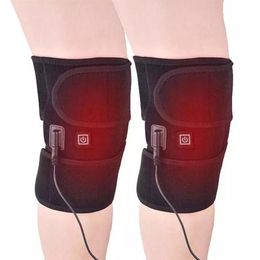 Leg Shaper SHARE HO Thérapie des articulations du genou Massage chauffant Soulagement de la douleur Brace Protection Support Ceinture Physiothérapie Masseur Soins de santé à domicile 230615