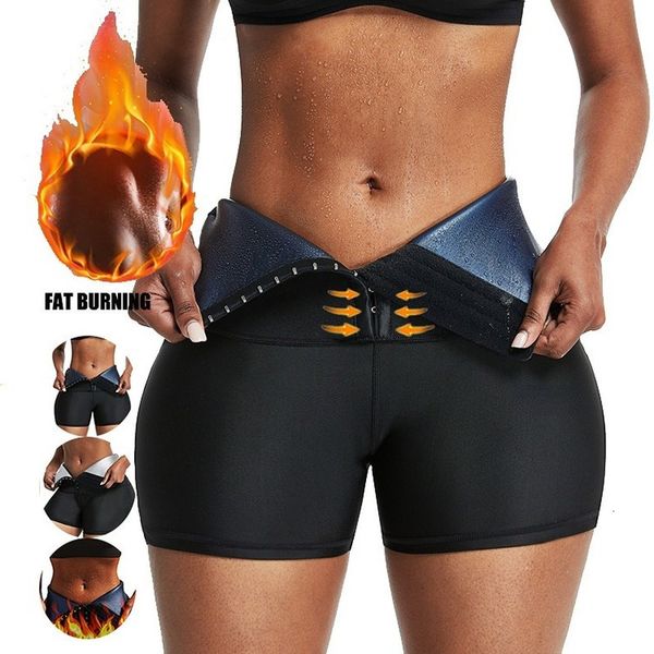 Leg Shaper Sweat Sauna Taille Formateur Body Shaper Shorts Ceinture amincissante Fitness Gaine Fajas Shapewear Femmes Pantalon Ventre Thermo Gym Leggings 230615