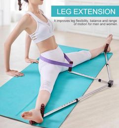 Estirador de piernas Dispositivo de extensión de máquina dividida Ligamento de prensa de acero inoxidable para ballet Yoga Equipo de entrenamiento de ejercicios Resistencia 4775537