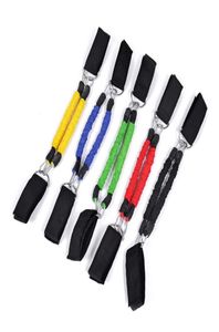 Эспандеры для тренировки ног Трубки из натурального каучука Латексная лента с разноцветной высокоэластичной веревкой для мужчин и женщин 17kn jj1610141