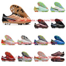 Legend 9 Academy Ag Mens voetbalschoenen Cleats voetbalschoenen Scarpe da Calcio Soft Leather Training