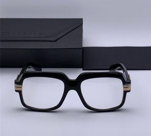 Légendes Vintage Black / Gol Square Eyeglass Glasses 607 Sun Unisexe Sunglasses Shades NOUVEAU avec boîte