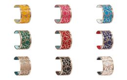 Legenstar-pulsera Georgette Manchette para mujer, brazaletes de cuero intercambiables para mujer, joyería de acero inoxidable de oro rosa 1953556