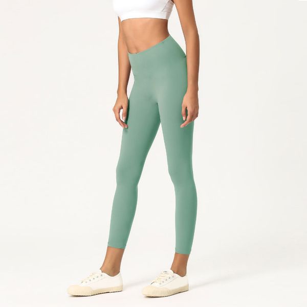 Legging Mujer Pantalones Deportes Gimnasio Desgaste Leggings Elástico Fitness Señora General Medias Completas Entrenamiento Yoga Tamaño XS-XL LX03