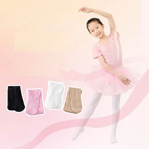 Leggings Collants 115Y enfants et filles Ballet danse collants enfants mince mode velours collants bébé solide noir rose chaussettes 231013