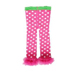 Legging Panty's 6M5T Babymeisje Kousen Rajstopy Handgemaakte Zonder Been Mesh Kant Polka Dot Jacquard Zonder Voeten Panty4059136