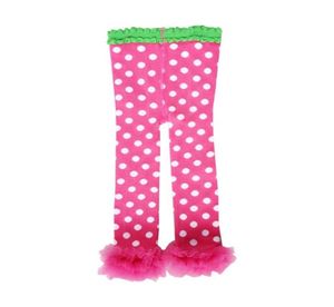 Leggings Panty 6m5t Baby Girl Kousen Rajstopy Handmade handgemaakte mesh Lace Polka Dot Jacquard zonder voeten Panty9165886