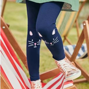 Legging Panty's Little maven Baby Meisjes Mooie leggings Herfst Casual Kleding Katoen Zacht en Comfort Donkere Broek met Kat voor kinderen van 2-7 jaar 231005