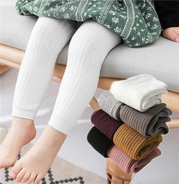 Leggings Medias Color Sólido Bebé Suave Punto Niños Pantimedias Para Niño Niña Otoño Invierno Cálido Nacido Infantil Niño Pantalones 8378192