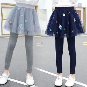 Leggings panty's lente herfst tutu rok meisjes kinderen casual broek comfortabele schattige babykleding kinderen kleding 221203