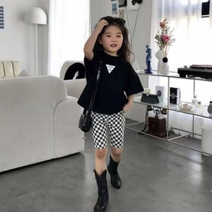 Leggings Collants Été Filles Shorts Bébé Biker Enfants Priate Enfants Bas Toddler Streetwear Vêtements Maigre Extensible 1 7Y 221203