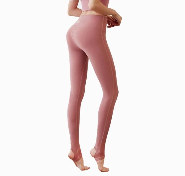 Leggings Mujeres Alinear Pantalones de yoga Chicas Joggers Correr Melocotón Nalgas Cepillado Desnudo Sentido Fitness Ejercicio Pisar Entrenamiento Verde be negro gris rosa1256127