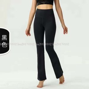 Leggings dames vest yoga met hoog verhoogde billen elastische tailleband en slanke fit wijd uitlopende broek die fiess internet celebrity s5