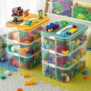 Lego Opbergdoos Bouwsteen Organizer Deeltjesspeelgoed Legpuzzel Container Verdeelbak Kinderen 240125