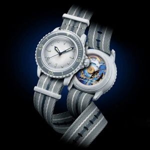Leisure en Fashion Children's Watch Mens Bioceramic Plastic Cement Mechanische Hoge kwaliteit Volledige functie Pacific Antarctische Designer Bewegingen Horloges