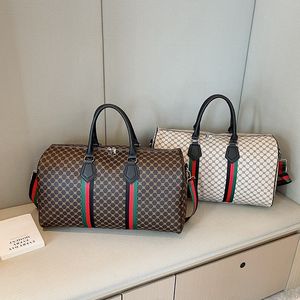 Leisure Large Capacity Lightweight Boarding Fashion One Shoulder Travel Bag Printed Travel Bag Fitness Bag