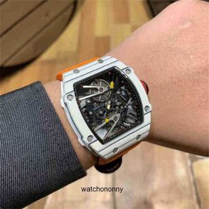 Vrije tijd Milles Luxe horloges Horloges Herenhorloge Rm11 Mechanisch uurwerk Hoge Stwatch voor heren Polshorloge Koolstofvezel licht
