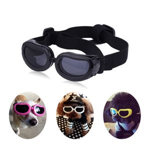 Lunettes de protection pour animaux de compagnie de loisirs lunettes de chien réglables élastiques été chiot chat lunettes de soleil Protection Uv