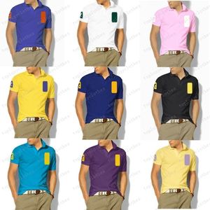 Leisure Polo Shirt Borduurwerkbedrijf staande kraag katoen mode heren vrouwen polo tracksuit shirts heren polo shirts designer shirt