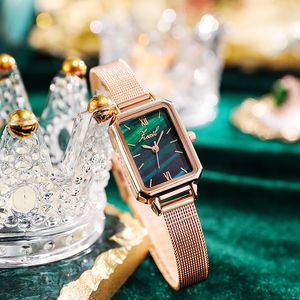 Leisure stalen riem en dezelfde hot-selling waterdicht quartz horloge Square Watch