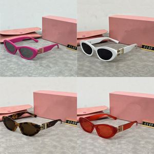 Ocio gafas de sol hombre mui mui letra picante chica estilo ojo de gato para mujer gafas de sol diseñador moda moderna zonnebril anteojos regalo fresco hj090 H4