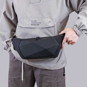 Sacos de cintura de lazer crossbody saco de casca dura dos homens pequeno corpo da motocicleta peito equitação à prova dwaterproof água esportes mochila feminina