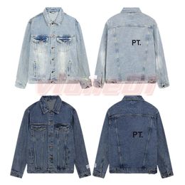 Loisirs Femmes High Street Jeans Vestes Hommes Mode Broderie Vintage Denim Manteaux Amoureux Casual Vestes Lâches Taille Asiatique S-XL