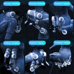 LEK Último manipulador 4D Manipulador Cero Gravity Calefacción Silla de masaje para la cintura trasera Sofá de masaje multifuncional