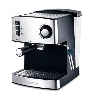 LEM-0602 Huishoudelijk Koffiezetapparaat 15Bar 1.6L 850W Sterke Macht Rvs Multifunctionele Pomp Espresso Cafe Maker