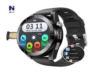 LEM 16 nuevo reloj inteligente 2022 hombres GPS Nano tarjeta SIM 4G cuero deportes lemfo lem16 reloj inteligente NMK074191720