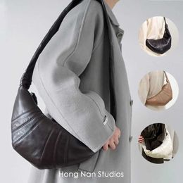 Lemaire tas ontwerper Crossbody Tassen cowhorn broodje schapenvacht Frans design praiseworthy dumpling bun dames lederen handtassen